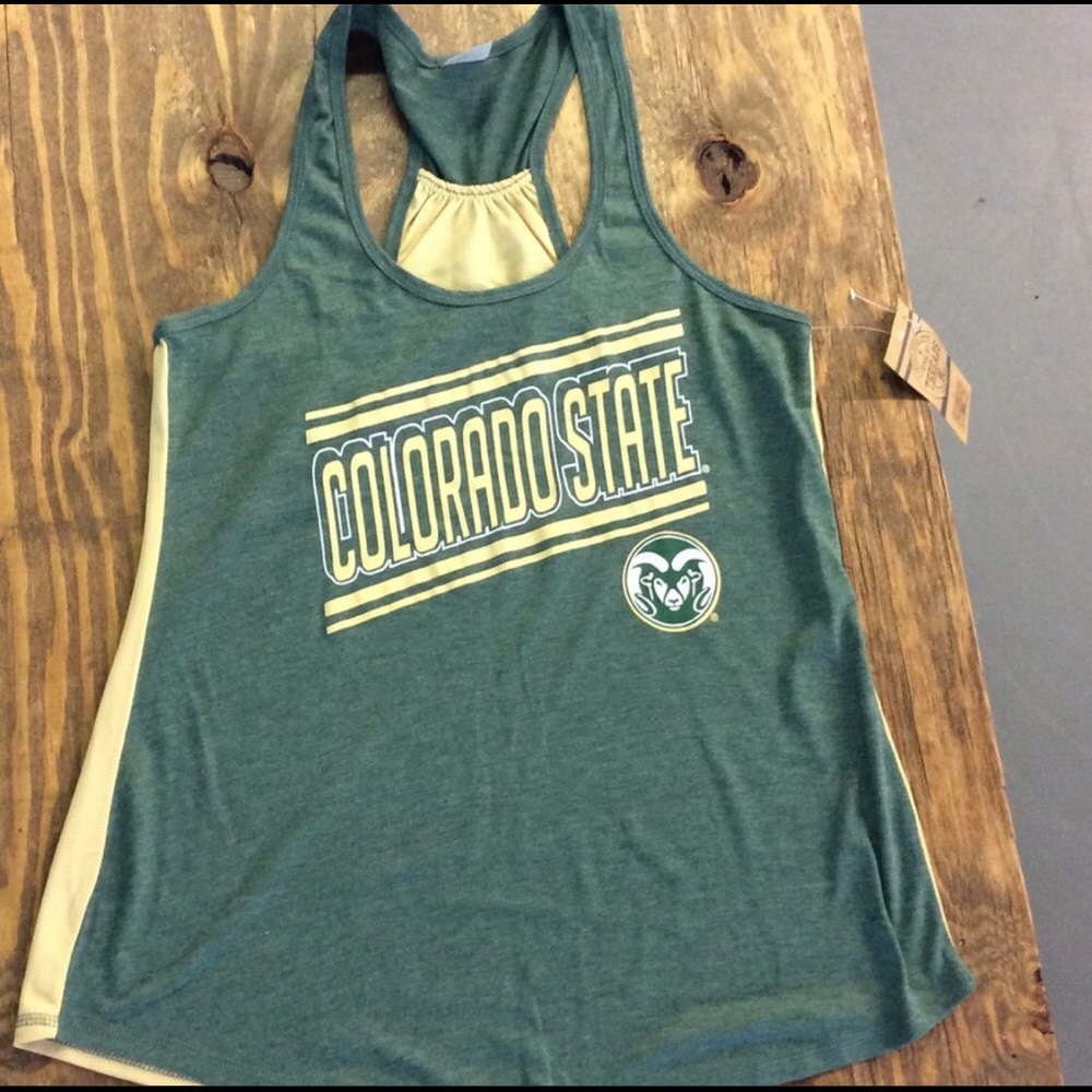 Colorado State Juniors Fitted tank size XL